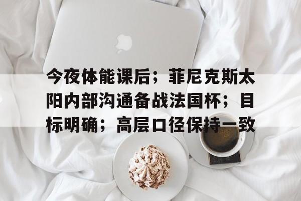 开云官方入口-关于今夜体能课后;菲尼克斯太阳内部沟通备战法国杯;目标明确;高层口径保持一致的信息
